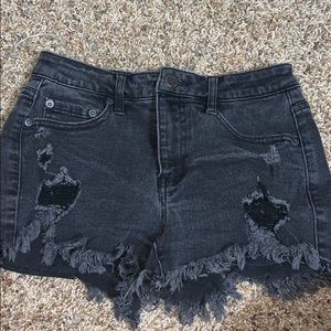 High waisted shorts